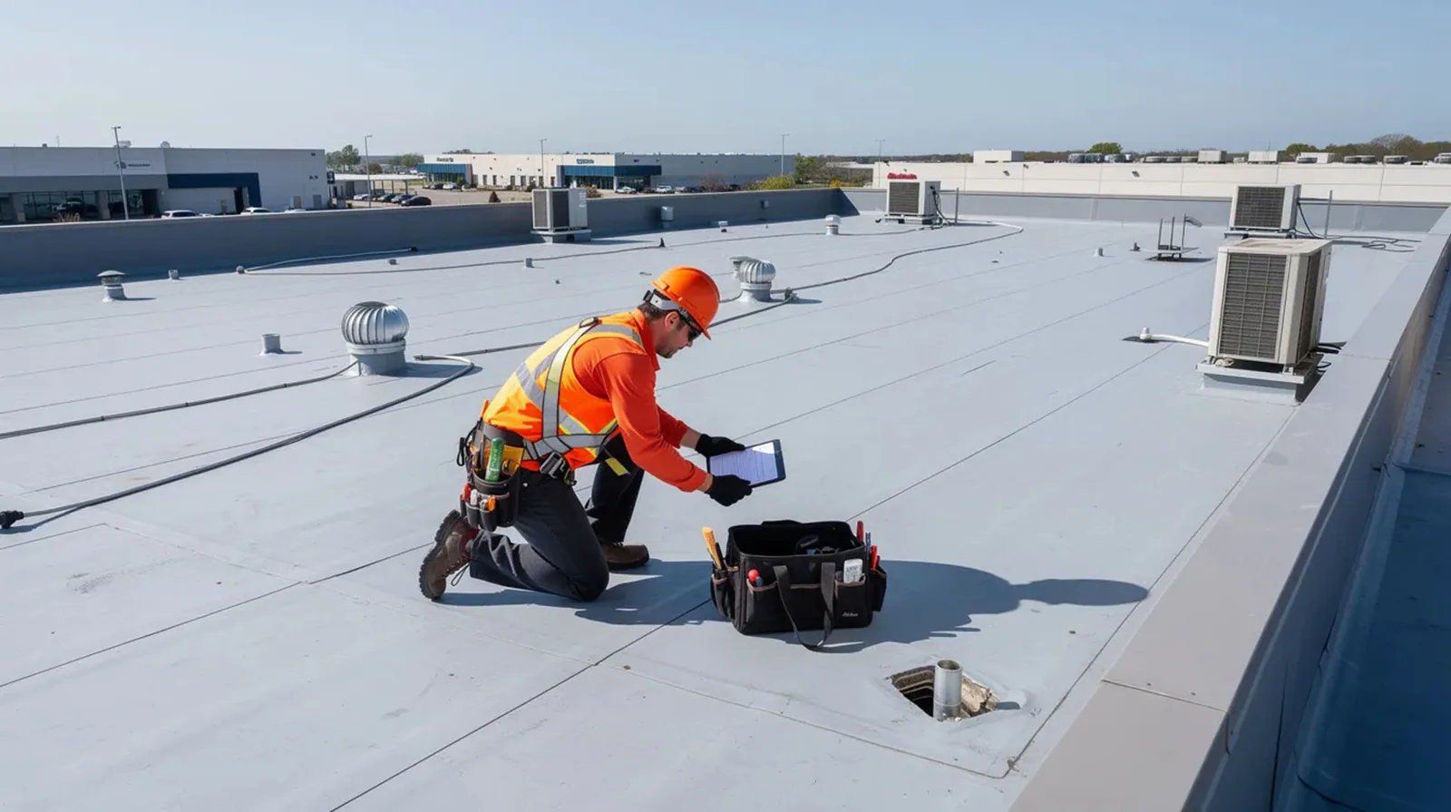 Commercial Roof Asset Management in Broken Arrow, OK