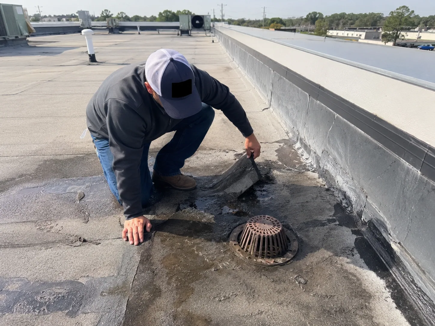 Commercial Wind Damage Roof Repair in Broken Arrow, OK
