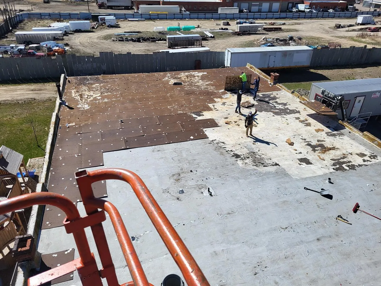 Occupied-Building Commercial Reroofing in Broken Arrow, OK